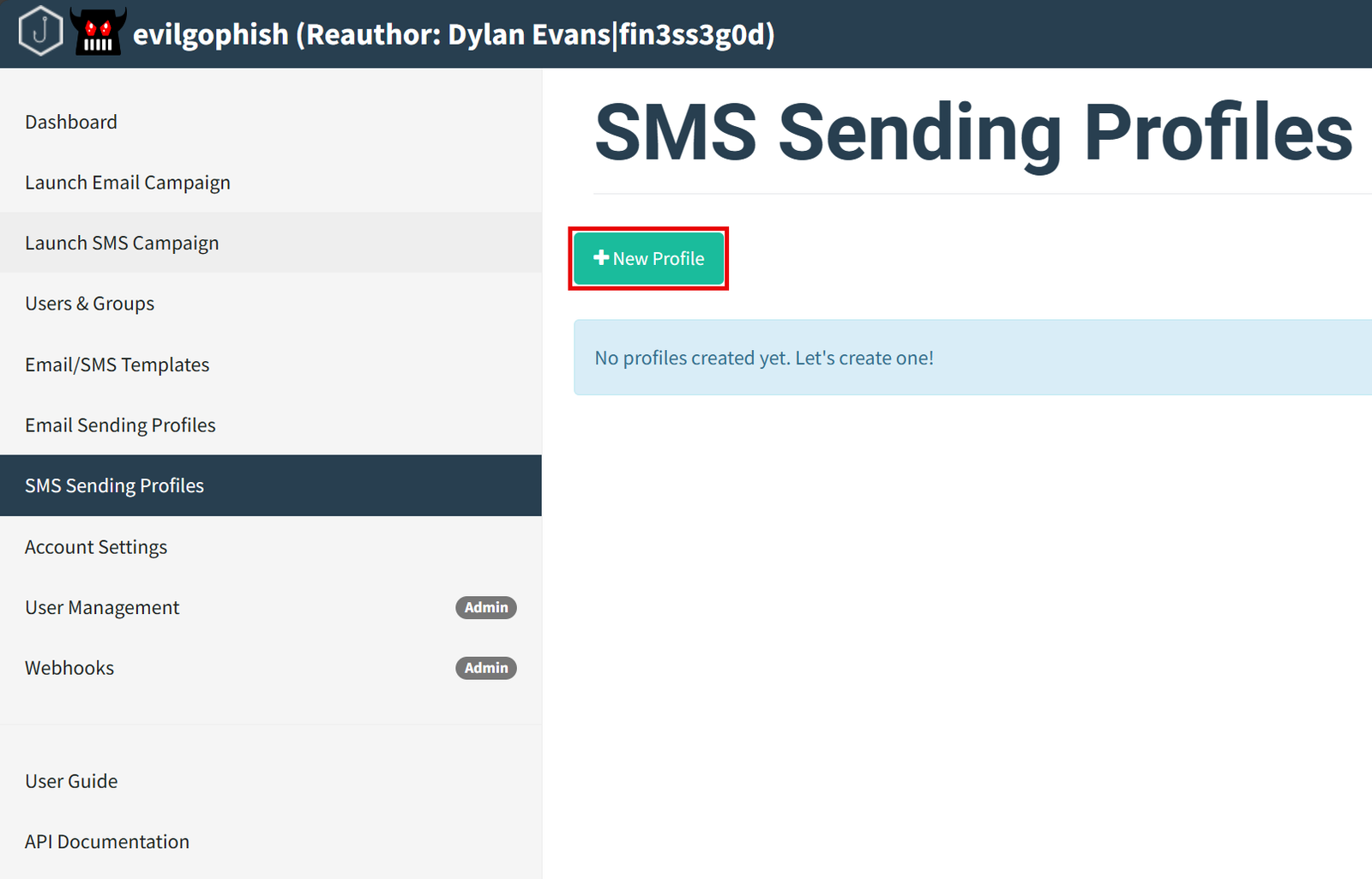 Smishing with EvilGophish - fin3ss3g0d's Blog